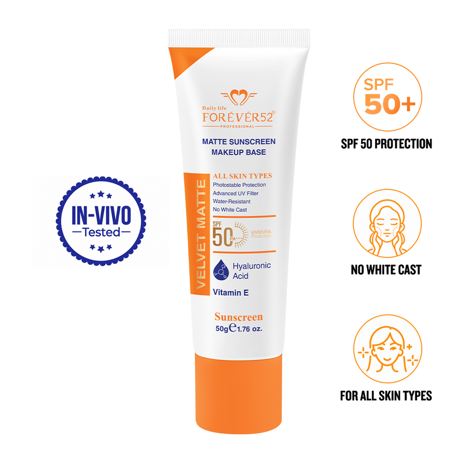 Forever 52 Velvet Matte Sunscreen 50gm
