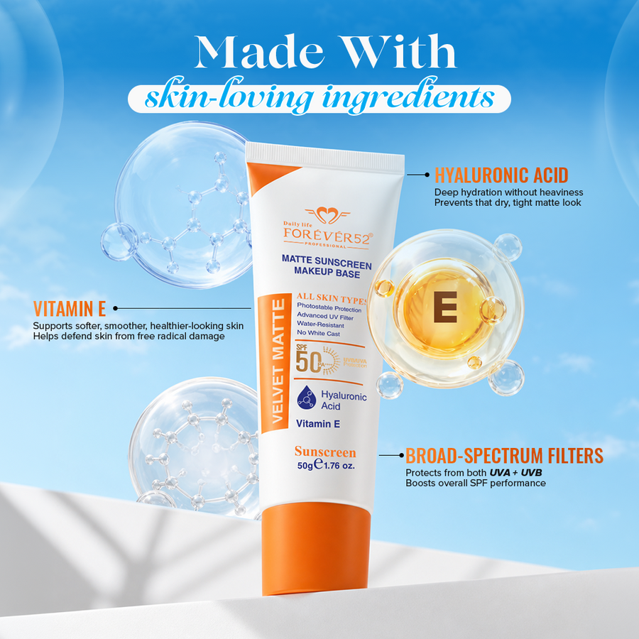 Forever 52 Velvet Matte Sunscreen 50gm
