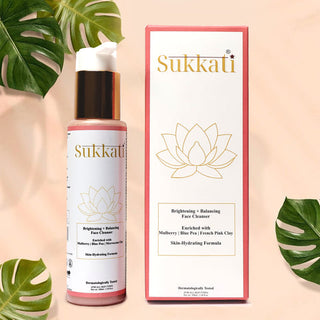 Sukkati Brightening + Balancing Face Cleanser 100ML