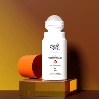 Chemist at Play 5% AHA Underarm Roll-On with Lactic Acid for Odour Control - 40 ml