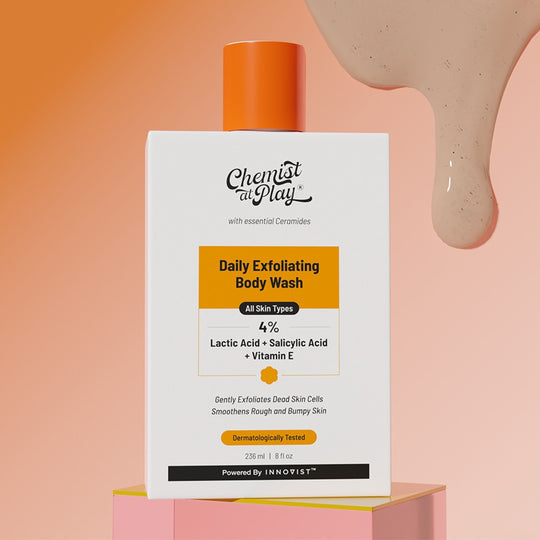 Chemist at Play Exfoliating Body Wash with Lactic Acid & Salicylic Acid - 236 ml