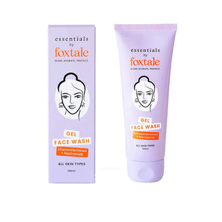 Foxtale Essentials Gel Face Wash with Niacinamide & Chamomile Extract -100ml
