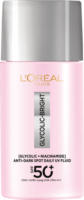 L'Oréal Paris Glycolic Bright UV Fluid SPF 50+ PA++++, 50ml