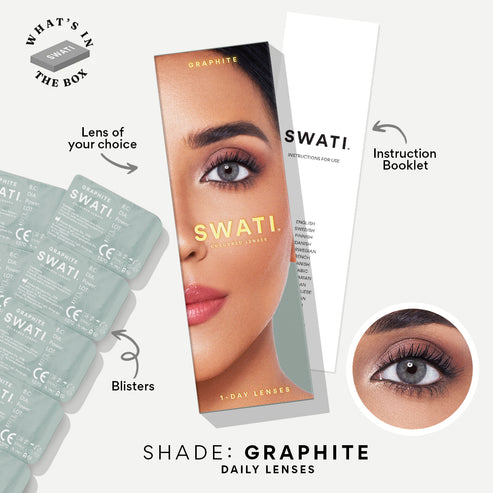 Swati Lens 1 Day Lenses Pack of 5 Pcs