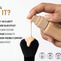 Flicka High Coverage HD Liquid Foundation With Spf 30Ml
