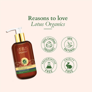Lotus Organic Organics+ Hair Fall Control Shampoo 300ml