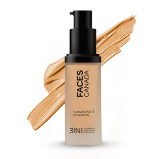 FACES CANADA Flawless Matte Foundation 3-in-1 Foundation
