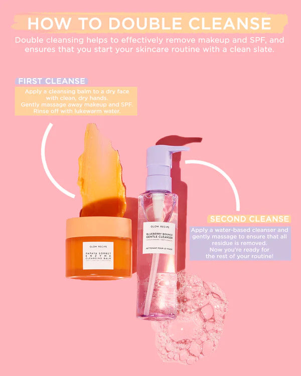 Glow recipe Papaya Sorbet Enzyme Cleansing balm 100ml