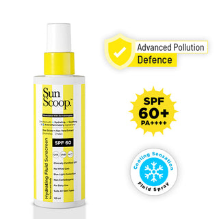 Sun Scoop Hydrating Fluid Sunscreen for Face & Body 125ml
