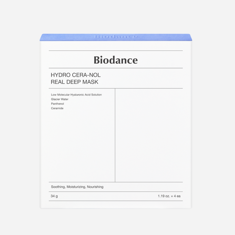 Biodance Hydro Cera-nol Real Deep Sheet Mask pack of 4