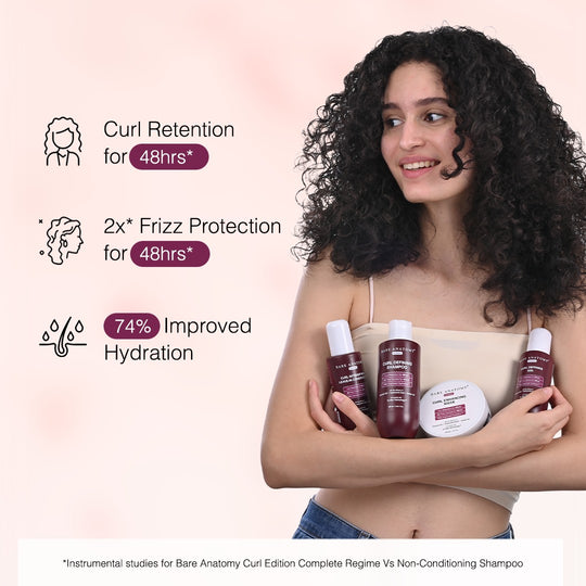 Bare Anatomy Curl Intensifying Leave-In Conditioner for Curly hair- 140 ml