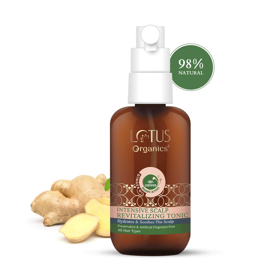 Lotus Organics+ Intensive Scalp Revitalizing Tonic 100ml