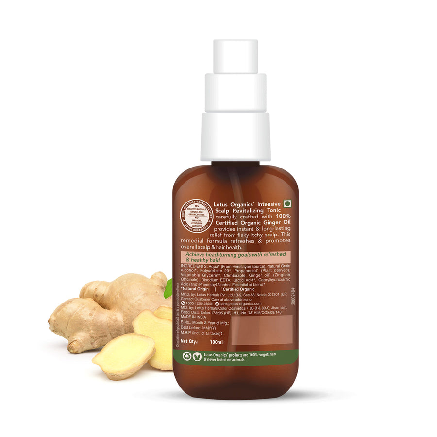 Lotus Organics+ Intensive Scalp Revitalizing Tonic 100ml