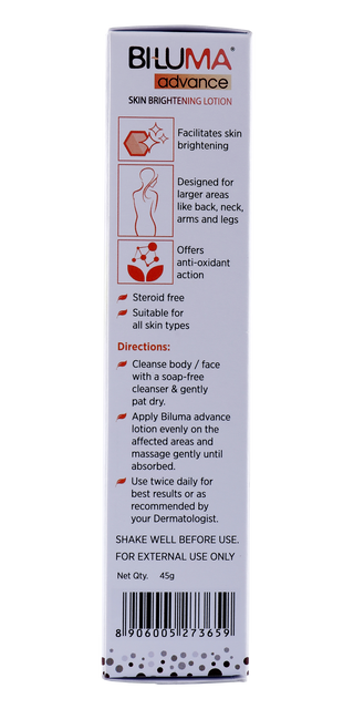 Biluma Advance Skin Brightening Lotion 45 gm