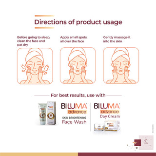Biluma Advance Night Cream 45 gm