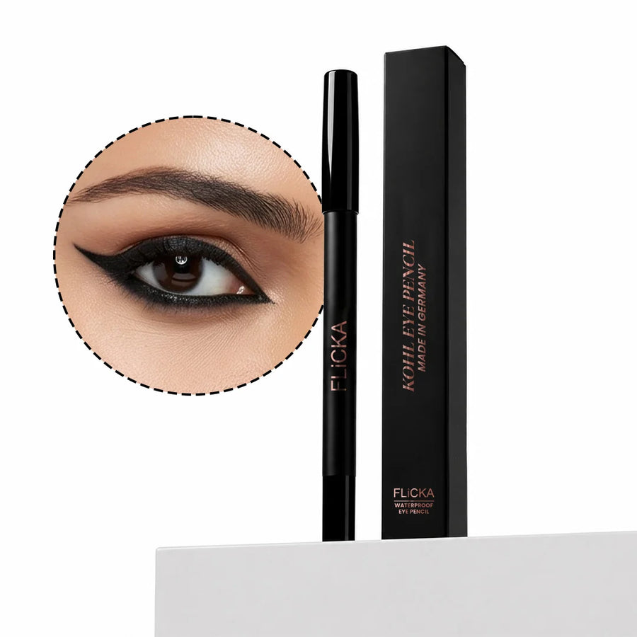 FLiCKA Kohl Story Smudge Proof Kajal - Black 01