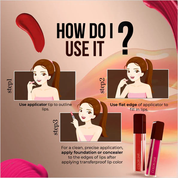 Colorbar Power Kiss Vegan Matte Lip Color