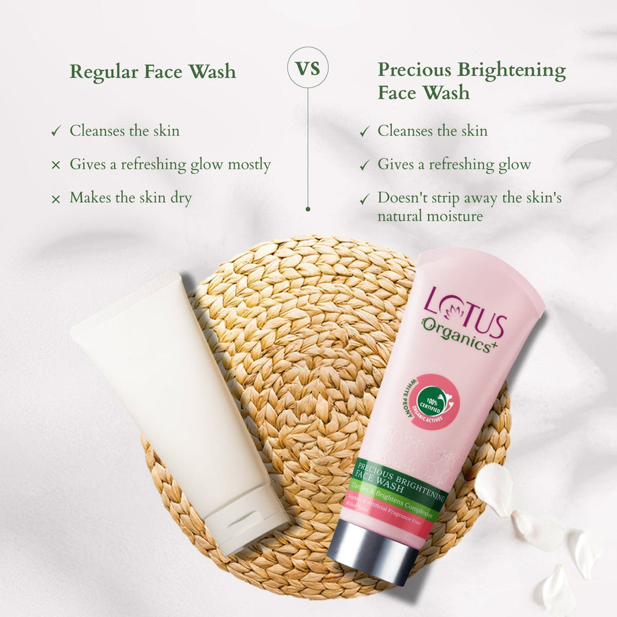 Lotus Organic Precious Brightening Face Wash 100gm