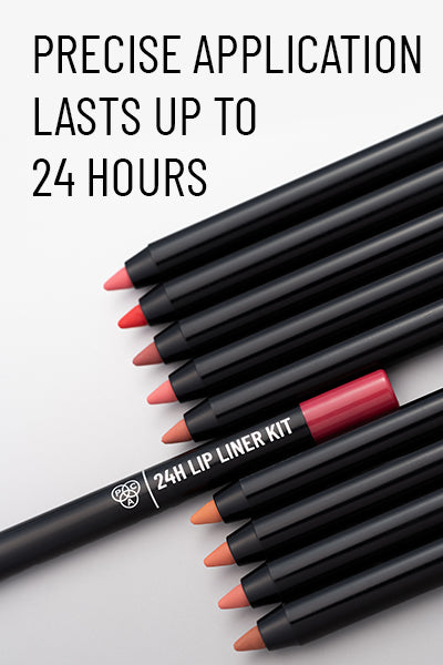 Pac Cosmetics 24H Lip Liner Kit (10 colors)