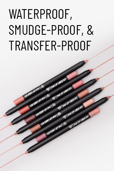 Pac Cosmetics 24H Lip Liner Kit (10 colors)