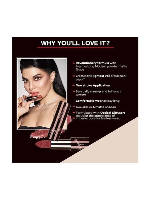 Colorbar X Jacqueline Sinful Matte Lipcolor