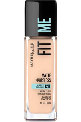 Maybelline Fit me Matte+ Poreless Liquid Foundation