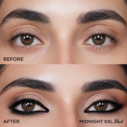 RENEE Midnight XXL Waterproof & Smudge-proof Kohl With Sharpener