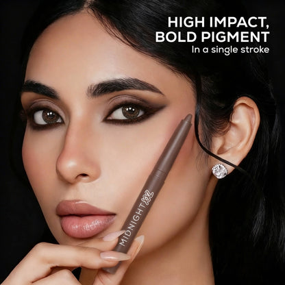 RENEE Midnight XXL Waterproof & Smudge-proof Kohl With Sharpener