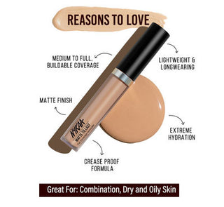 Nykaa Matte To Last Full Coverage Liquid Concealer