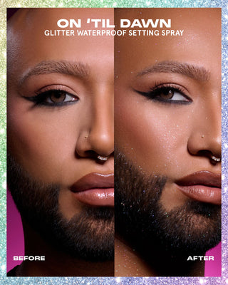 One Size On 'Til Dawn Glitter Waterproof Setting Spray 143ML