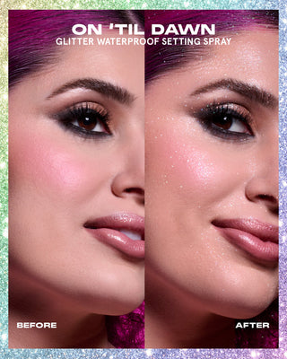 One Size On 'Til Dawn Glitter Waterproof Setting Spray 143ML
