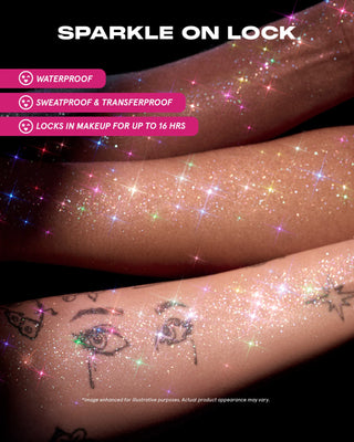 One Size On 'Til Dawn Glitter Waterproof Setting Spray 143ML