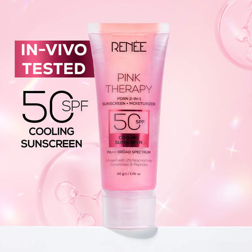 RENEE Pink Therapy PDRN 2-In-1 Sunscreen + Moisturizer