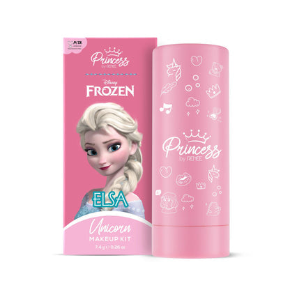 Renee Disney Frozen Elsa Unicorn Makeup Kit for Kids & Preteens by Princess