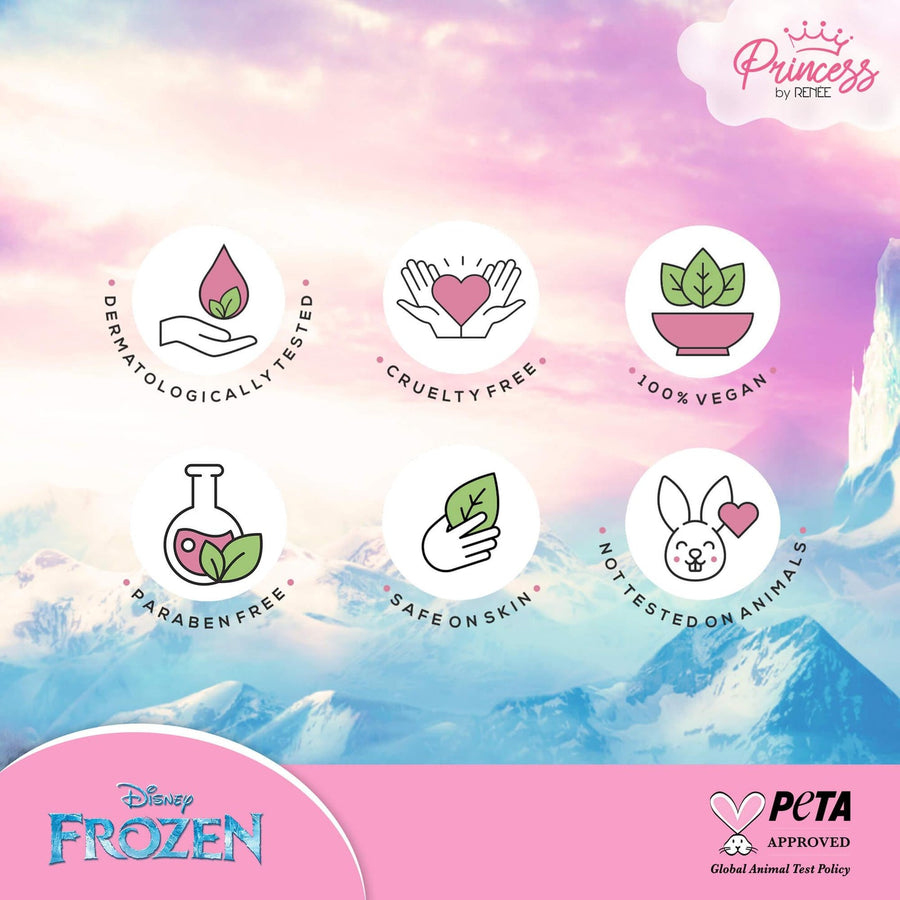 Renee Disney Frozen Elsa Unicorn Makeup Kit for Kids & Preteens by Princess