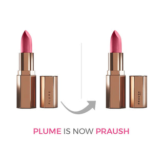 Praush Plush Matte Lipsticks - Comfortable & Long Lasting