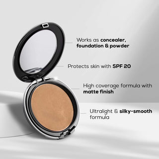 Renee Cosmetics Pro HD 3-IN-1 Compact - 9gm