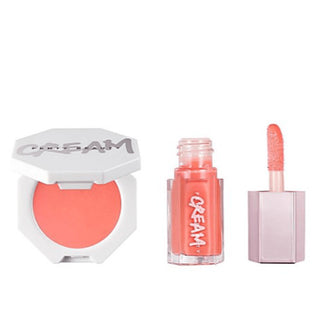 Fenty Resting Peach Face Cream Blush & Mini Gloss Bomb Cream Duo
