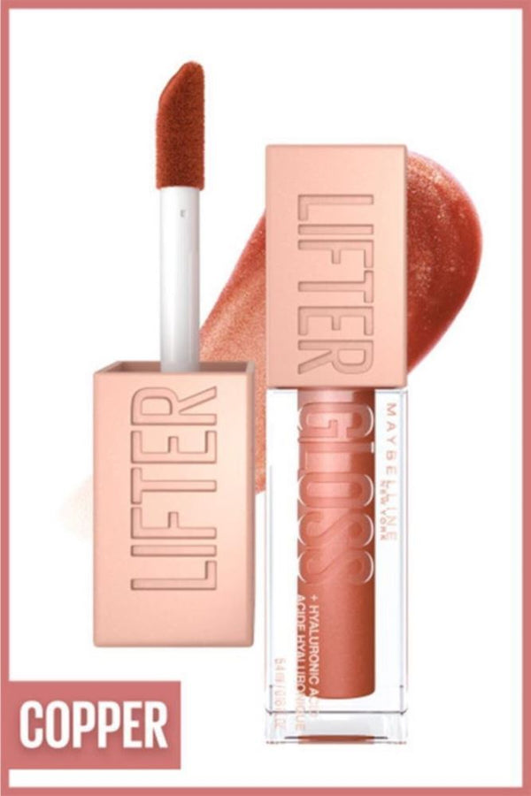 Maybelline Lifter Gloss, Hydrating Lip Gloss with Hyaluronic Acid
