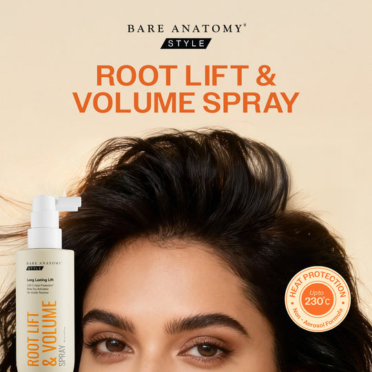 Bare Anatomy Root Lift & Volume Spray for Oily & Flat Hair - 135ml