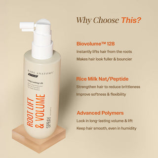 Bare Anatomy Root Lift & Volume Spray for Oily & Flat Hair - 135ml