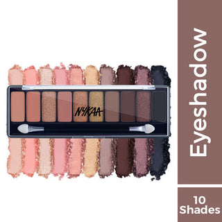 Nykaa Eyes On Me! 10-in-1 Eyeshadow Palette