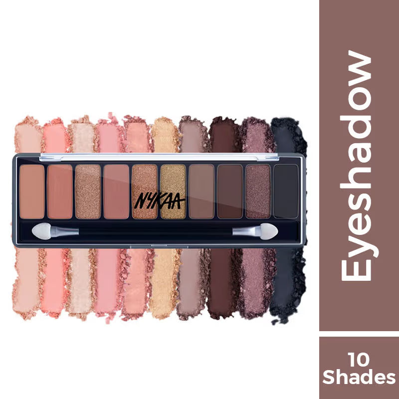 Nykaa Eyes On Me! 10-in-1 Eyeshadow Palette