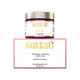 Sukkati Brightening + Balancing Night Crème