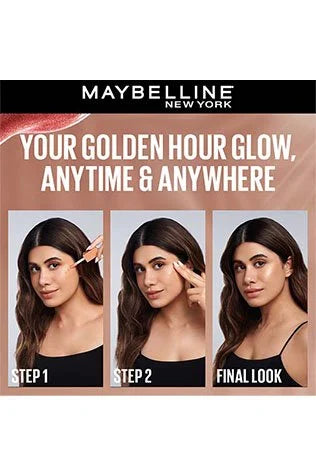 Maybelline Sunkisser Highlighter + Blush, 12H Wear