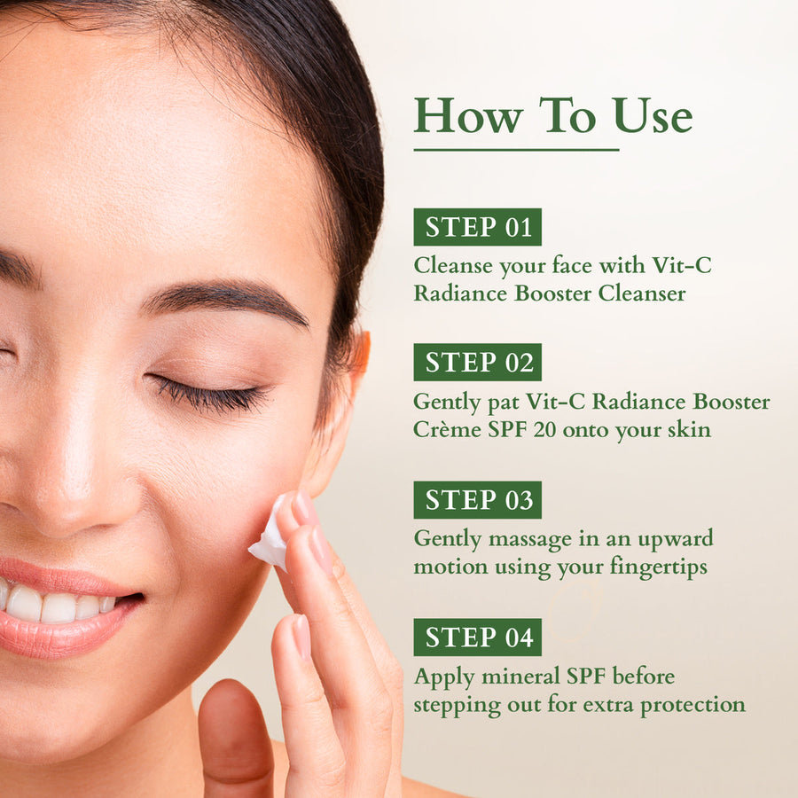 Lotus Organics+ Vitamin-C Radiance Booster cream 50gm