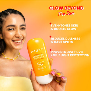 Dot & key Vitamin C + E Sunscreen SPF 50+ PA++++ With New-Age UV Filters