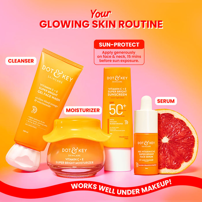 Dot & key Vitamin C + E Sunscreen SPF 50+ PA++++ 80gm