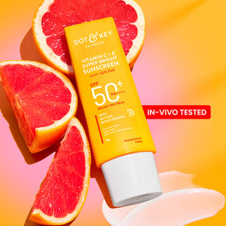 Dot & key Vitamin C + E Sunscreen SPF 50+ PA++++ 80gm