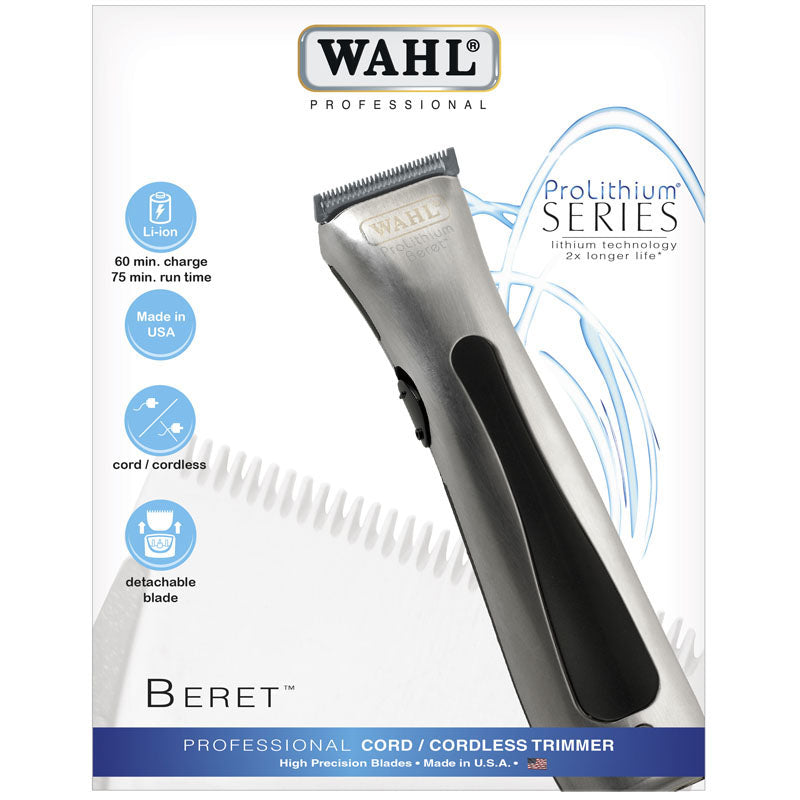 Wahl beret l-lon trimmer - new
